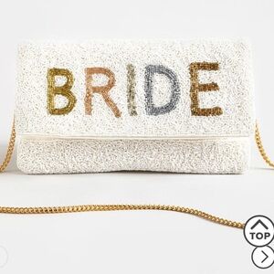 Francesca’s beaded bride purse